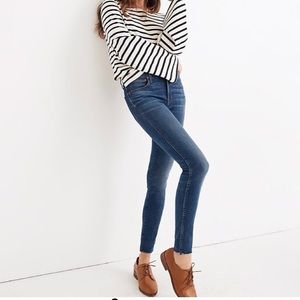 MADEWELL// 9” mid-rise skinny jeans BNWT